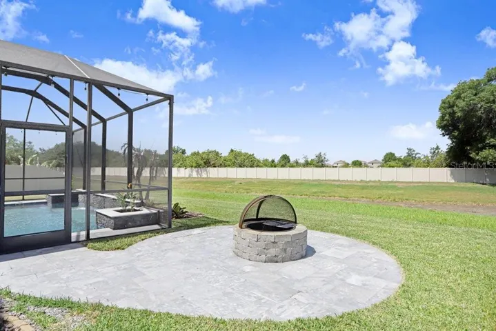 Patio and Firepit