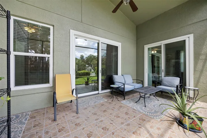 Outside covered lanai