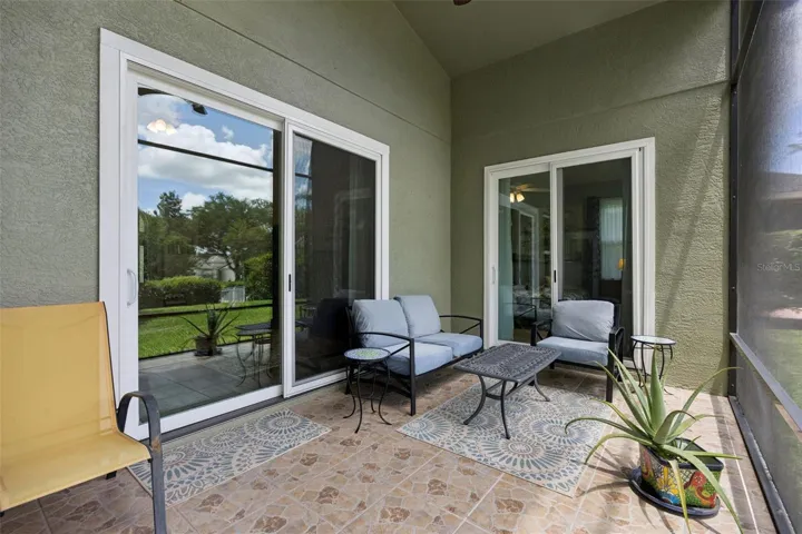 Outside covered lanai