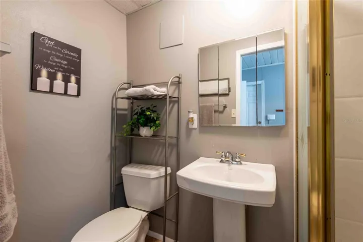 In-law suite bath.