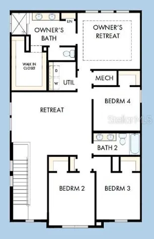 Floor Plan Second Floor
