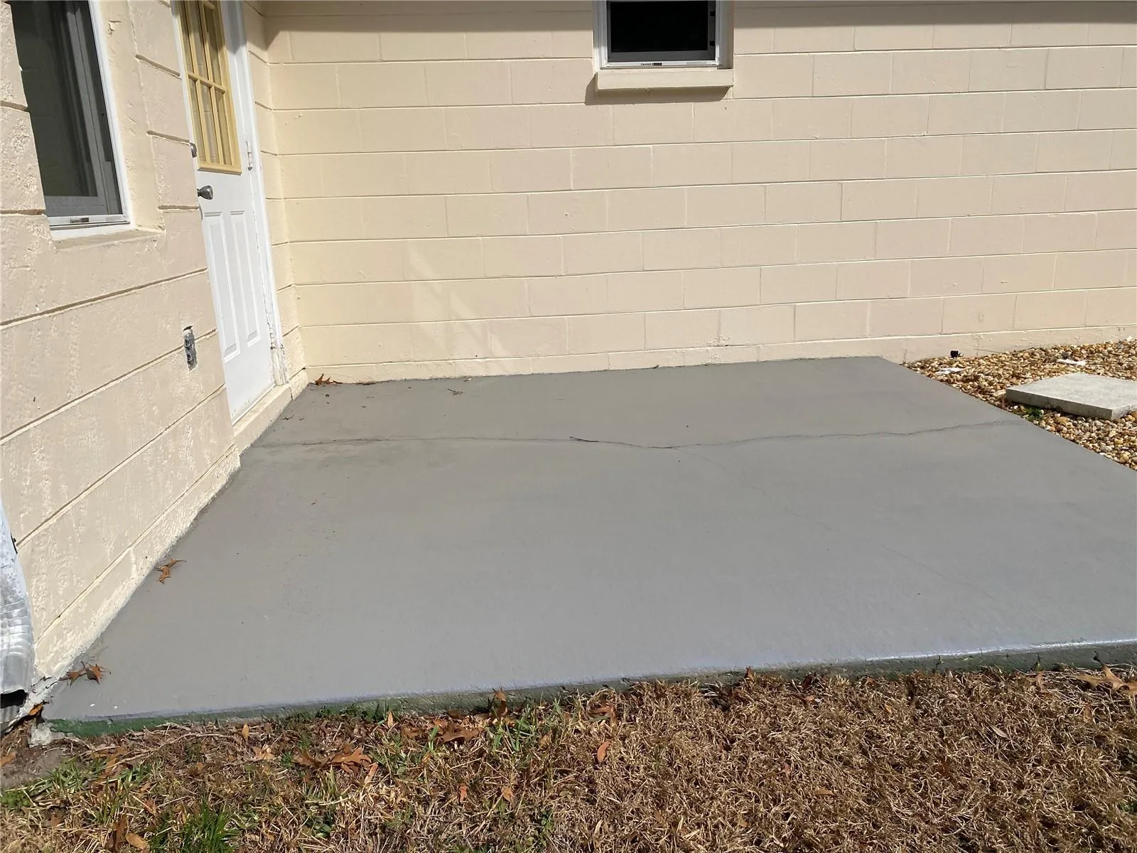 Back patio
