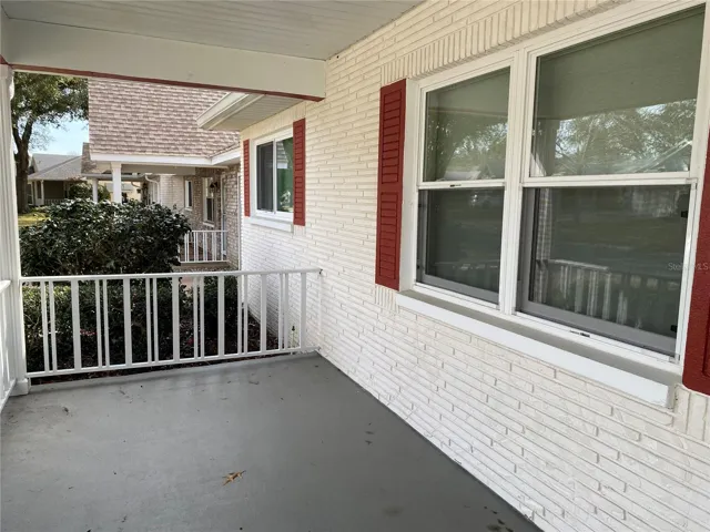 Front porch area