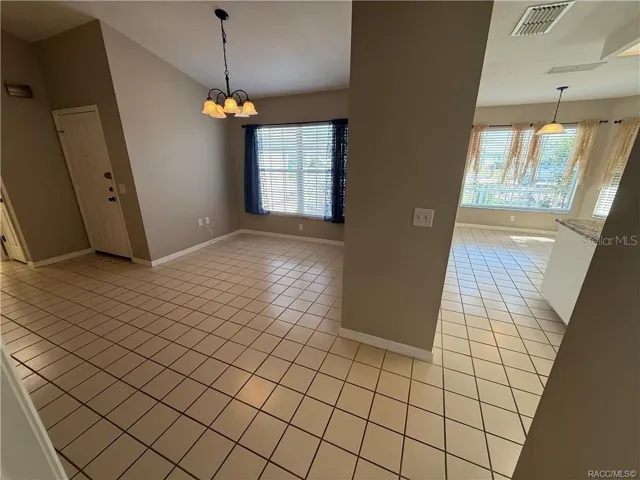 Entryway, dining and kitchen entrance