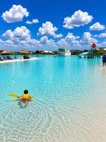 Minutes away from largest Crystal Lagoon in the USA!