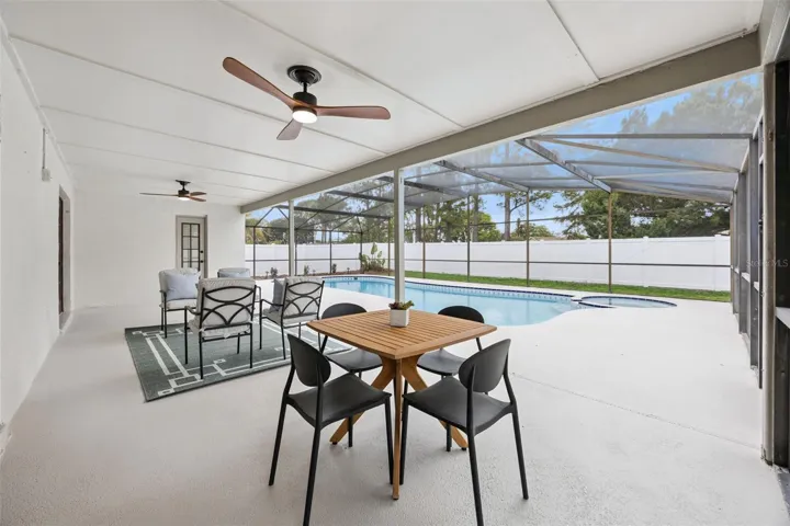 Covered Screened in Lanai