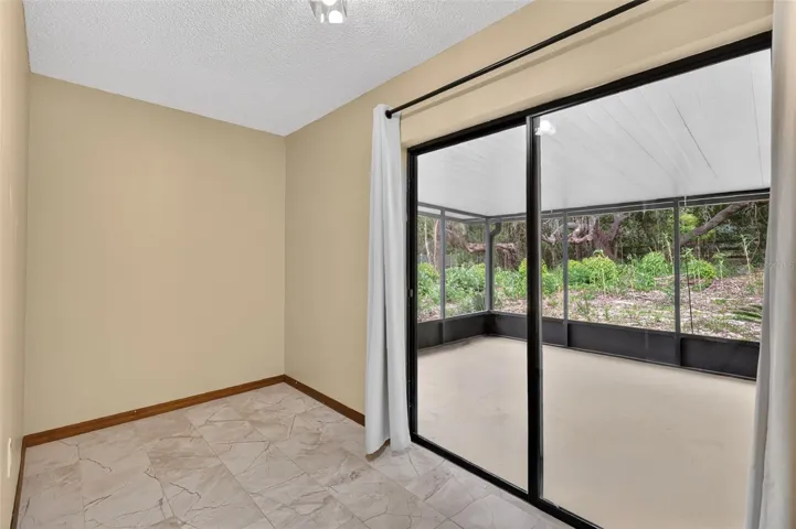 Bedroom/Office with access to lanai.