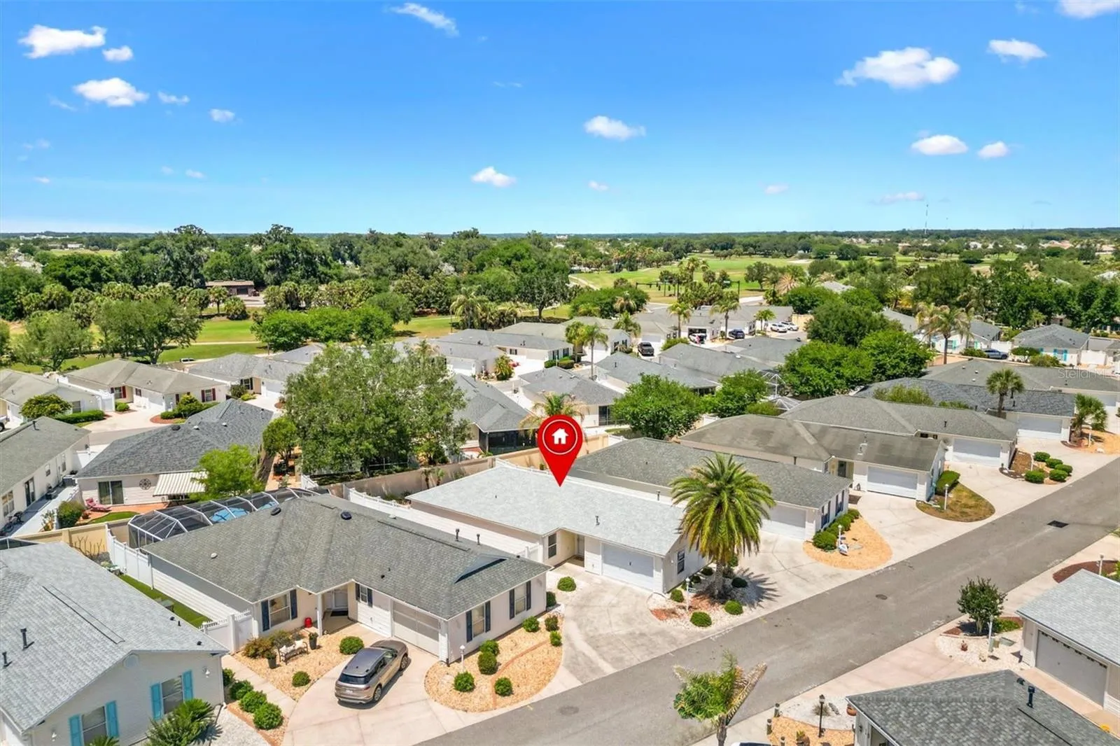 AERIAL VIEW OF CARLTON VILLAS