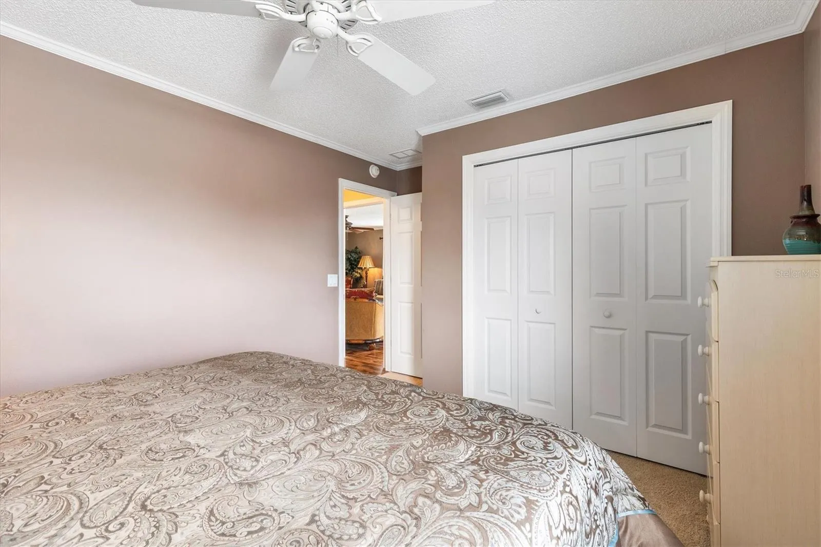 GUEST BEDROOM WITH DBL CLOSET