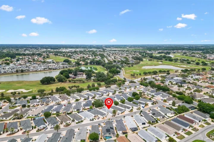 AERIAL VIEW - 1.5 MILES TO LAKE SUMTER LANDINGS SQUARE