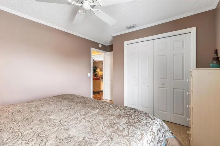 GUEST BEDROOM WITH DBL CLOSET