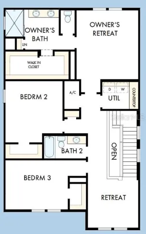 Floor Plan Second Floor
