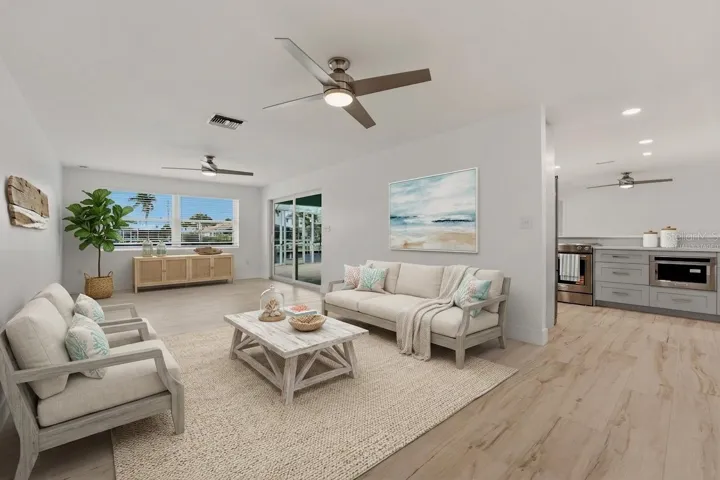 Virtually Staged - Living Room