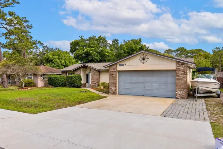 Virtually Boat Staged Front of home