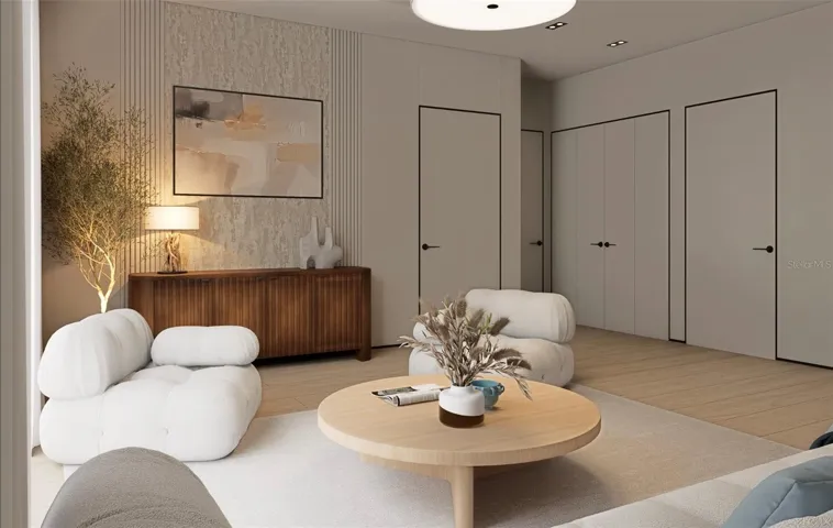 Upstairs Living