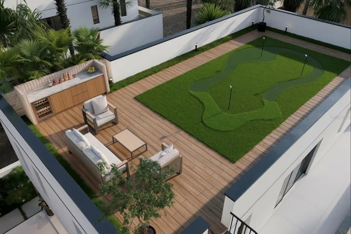 Rooftop Mini Golf