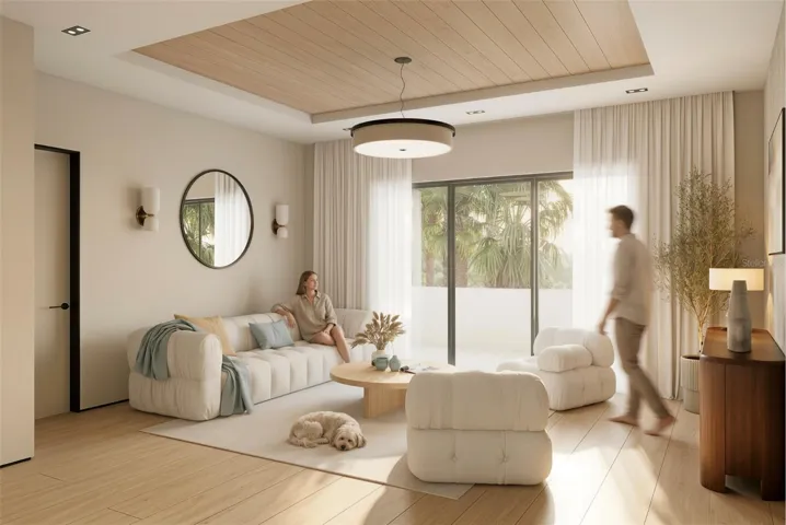 Upstairs Living