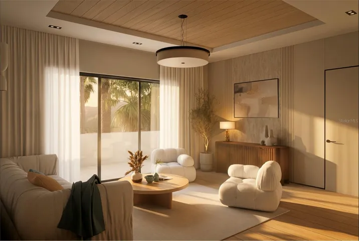 Upstairs Living