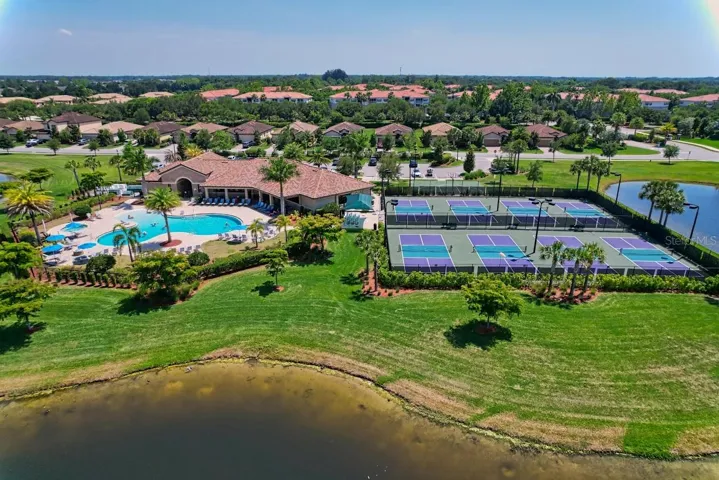 Sanctuary Pool and Pickleball Courts