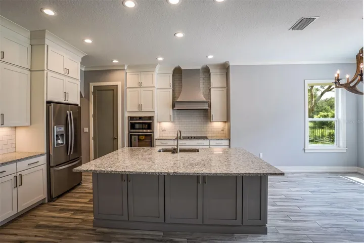 Rendering: to be built kitchen
