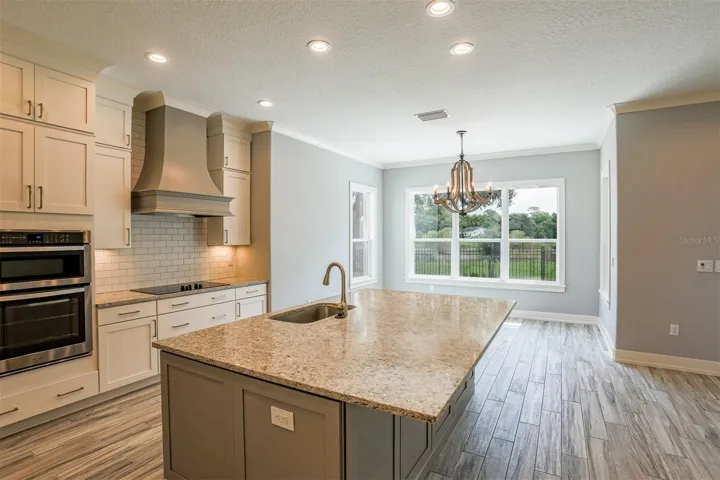 Rendering: to be built kitchen
