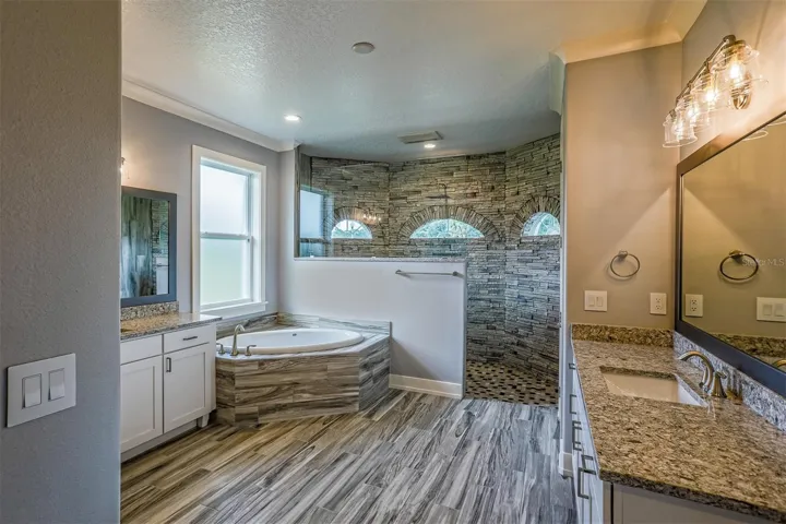 Rendering: to be built primary bathroom