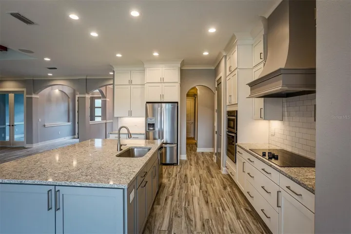 Rendering: to be built kitchen