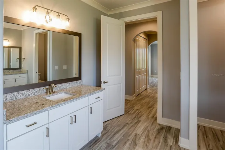 Rendering: to be built primary bathroom