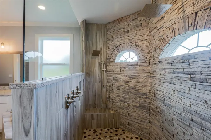 Rendering: to be built primary bathroom