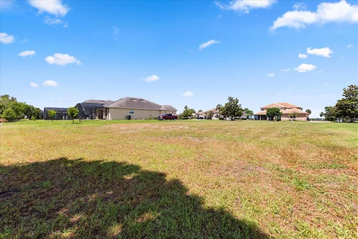 Lot from back left corner looking toward Island Club Drive