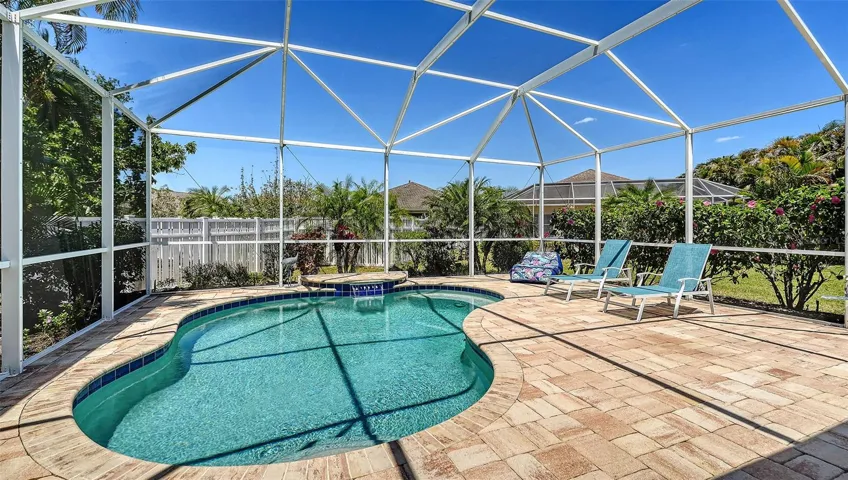 heated pool