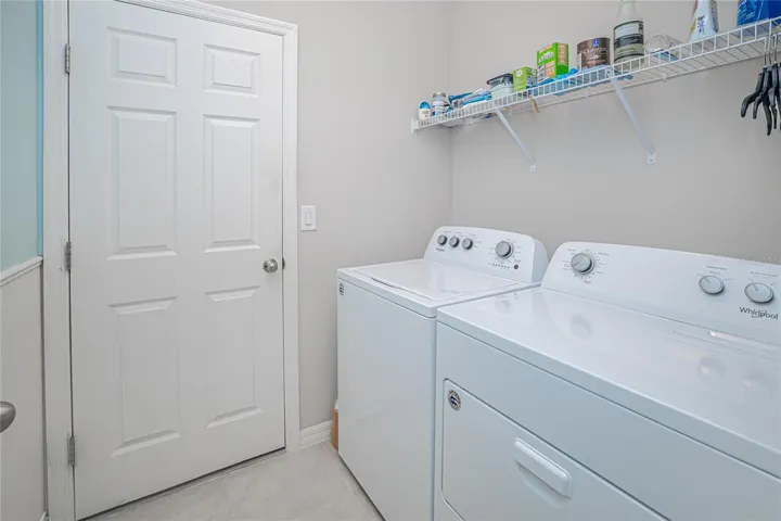 LAUNDRY ROOM/DOOR TO GARAGE