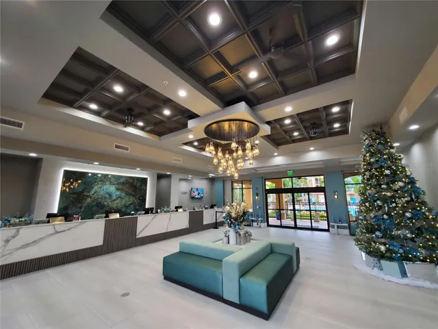 Reception area