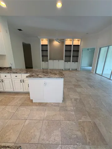 Family room view from Kitchen