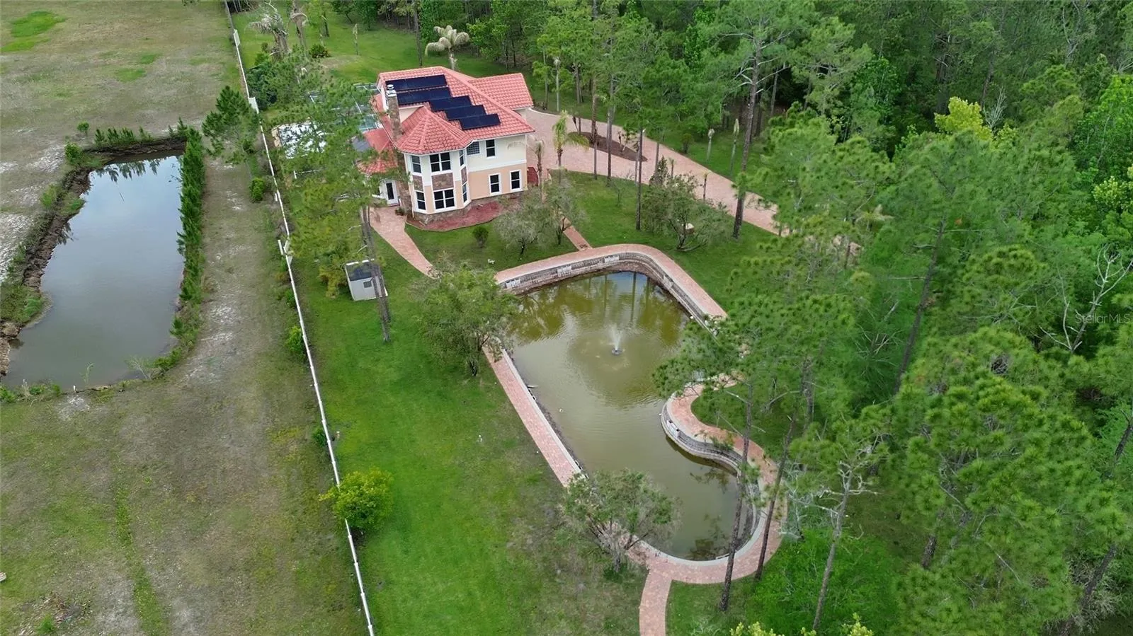 View from drone