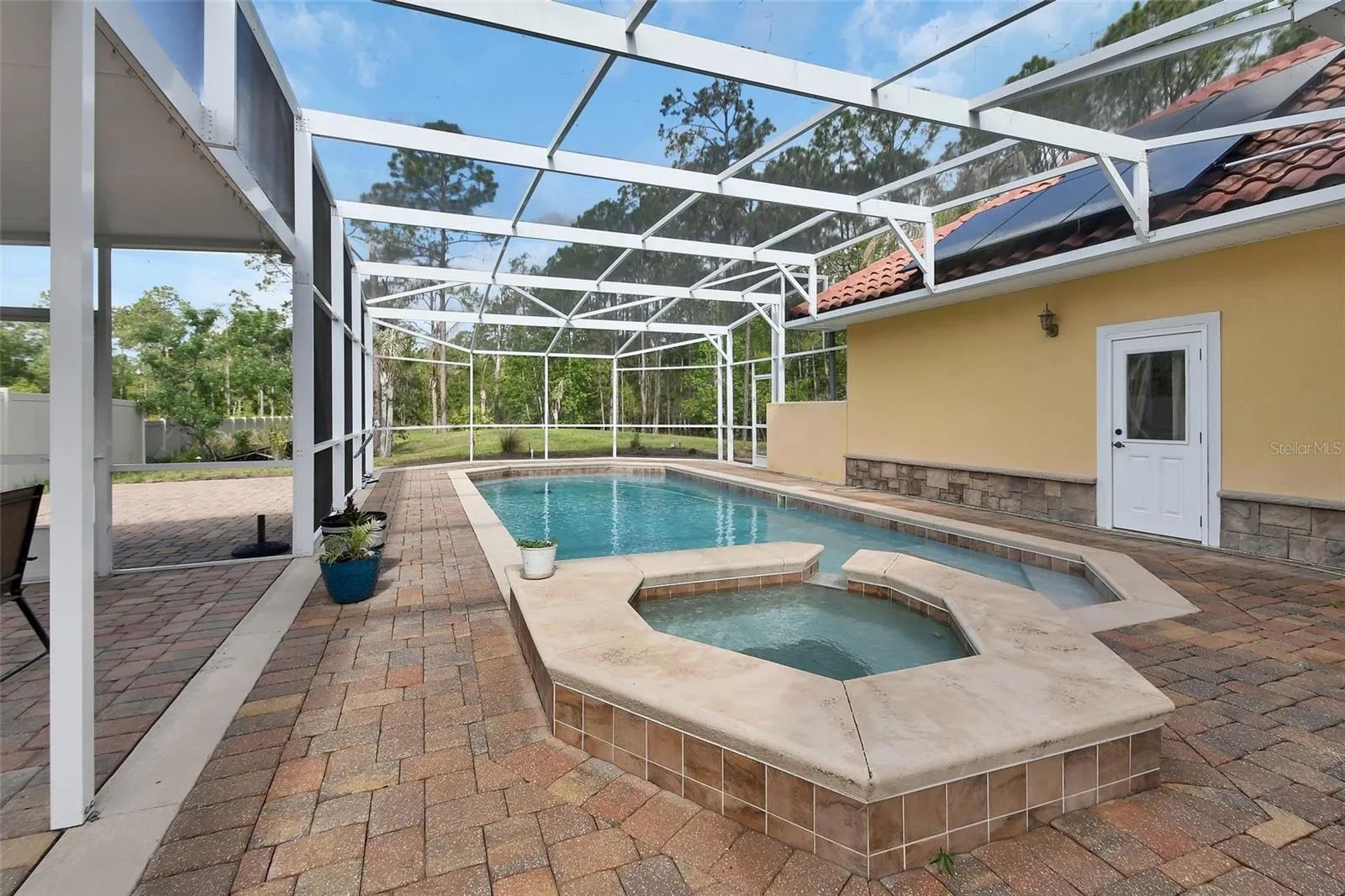 Pool with Jacuzzi