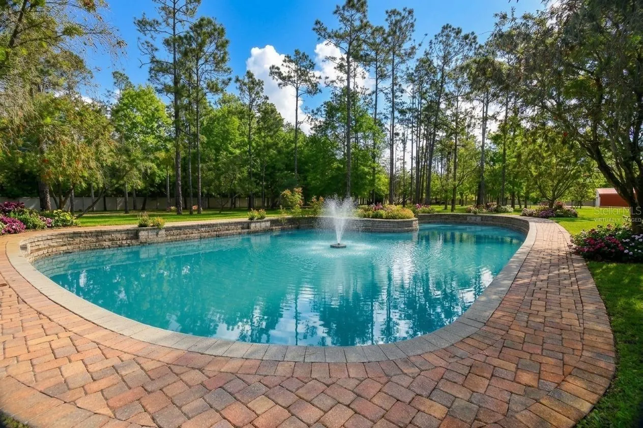 Virtually Staged pond