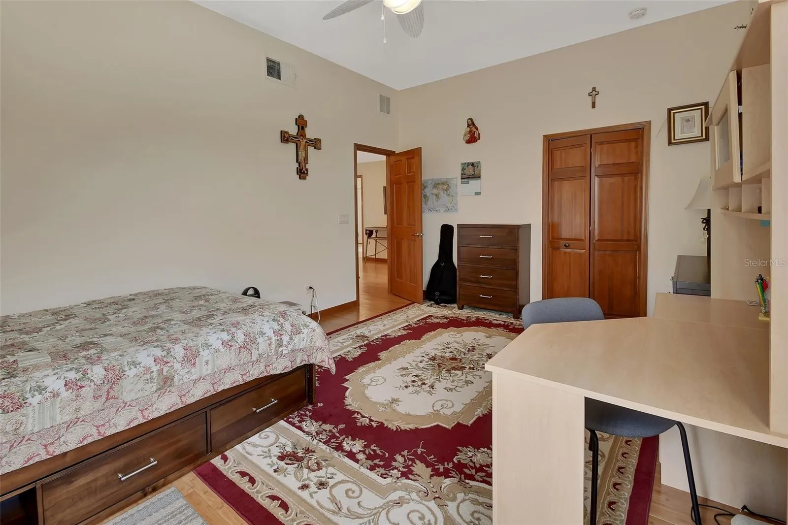 Upstairs bedroom, different view
