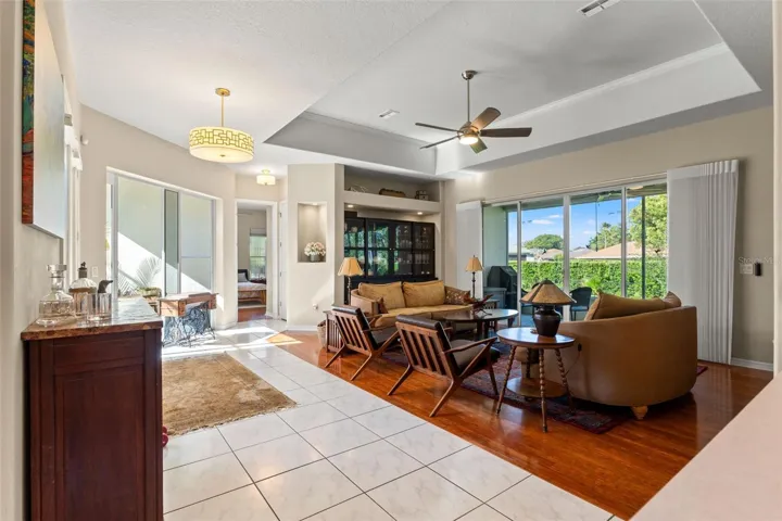 open concept family room
