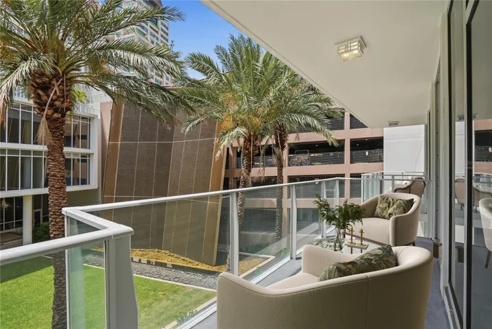 Wrap Around Terrace Virtually Staged