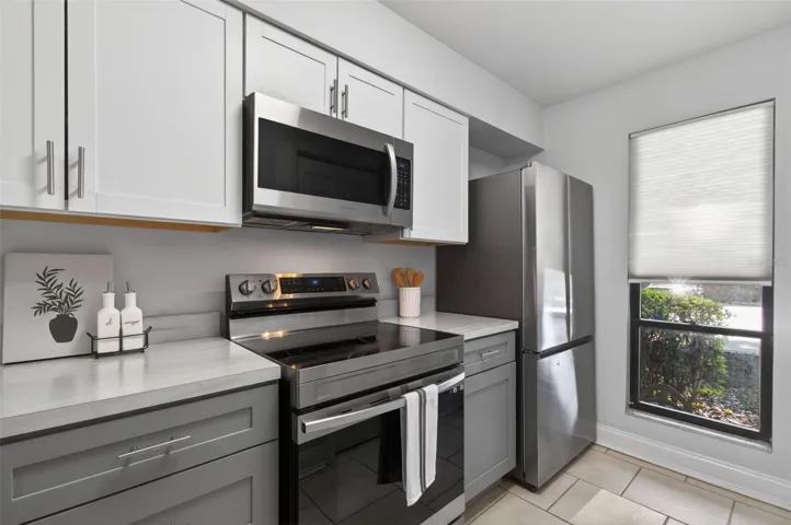 stainless appliances