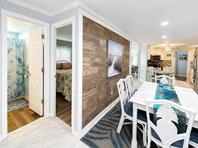 Guest Bathroom to the Left, Guest Bedroom to the Right
