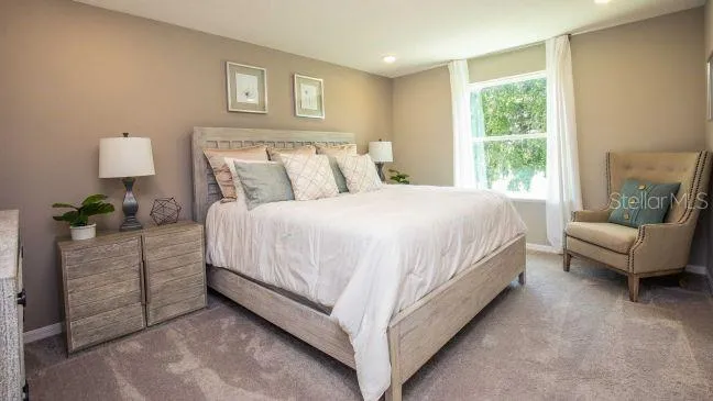 Model home - actual features may vary.