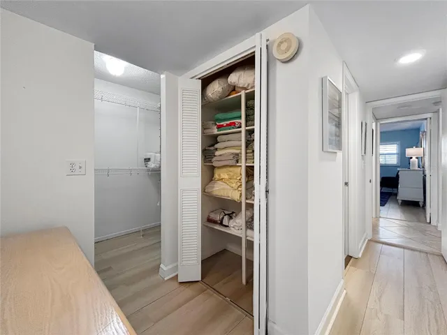 Primary bedroom closets