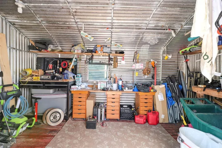 Interior of Shed 1