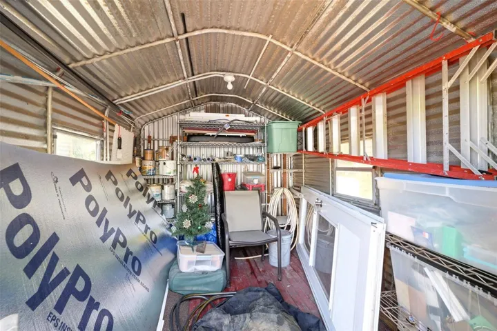 Interior of Shed 1