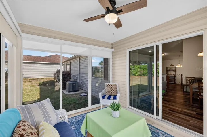 Glass-Enclosed Lanai