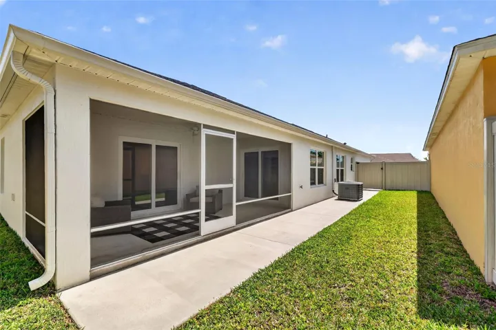 Expansive Side Patio