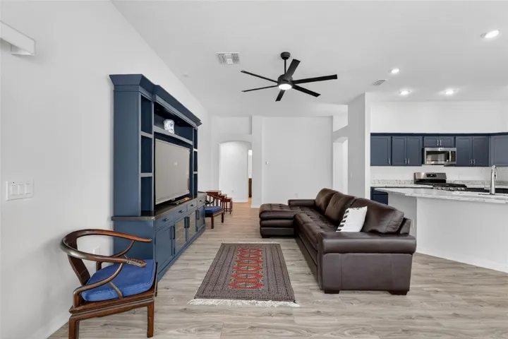 Living Room and Kitchen