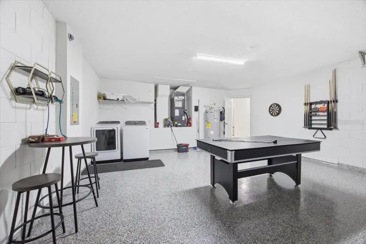 Laundry in Garage